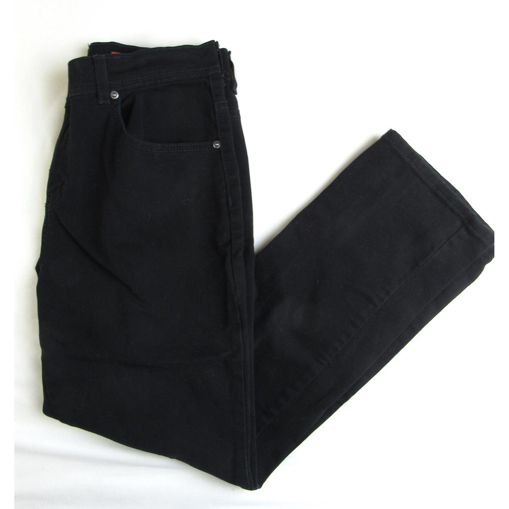 Style & Co Jeans Natural Fit Straight Leg Black Women's Size 8S - Picture 4 of 7